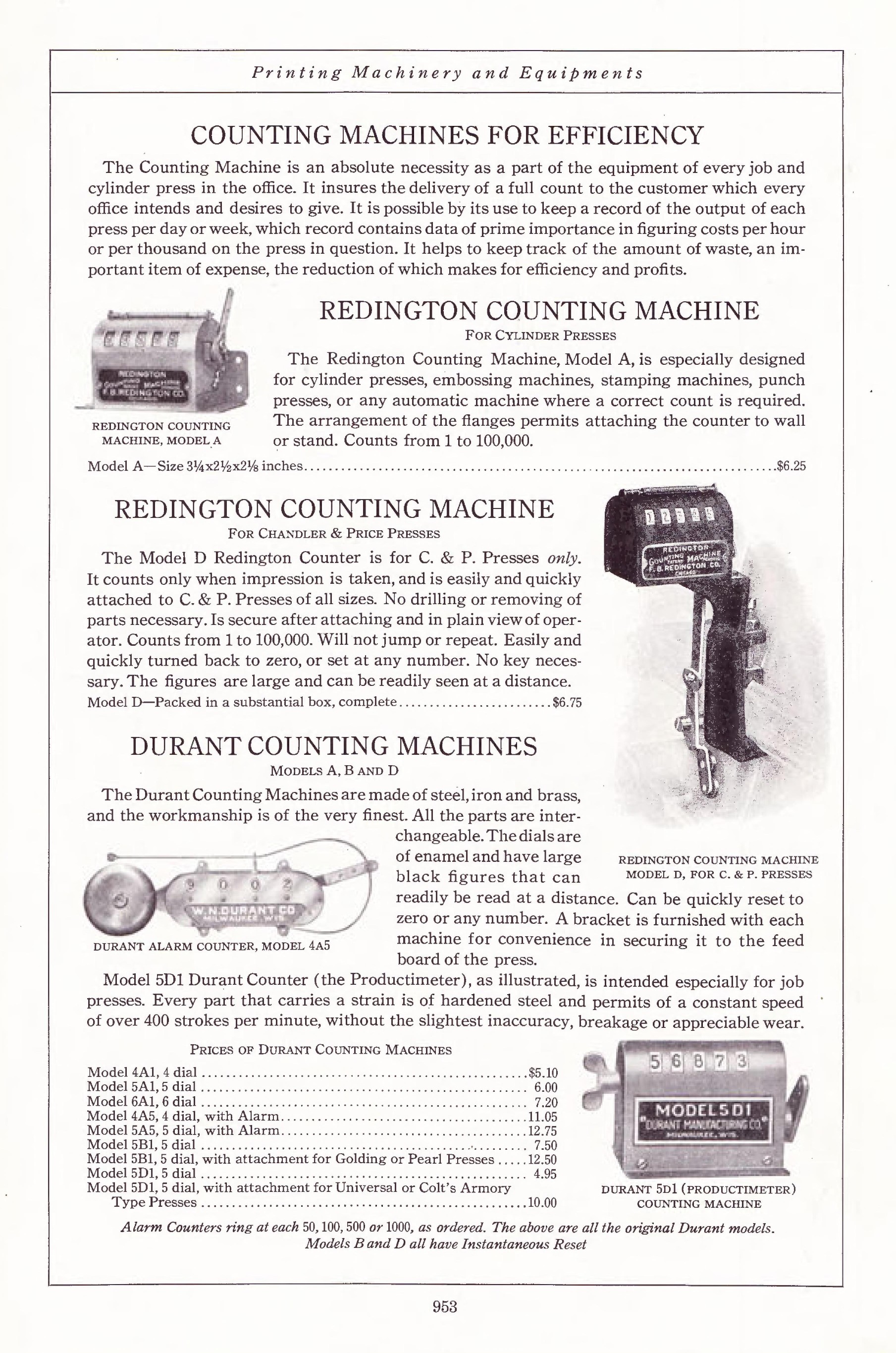 Redington Counting Machine Jaap's Mechanical Calculators Page